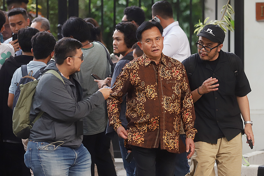 Para tokoh yang digadang menjadi calon Menteri di pemerintahan Prabowo - Gibran. (BeritaNasional/Elvis Sendouw)