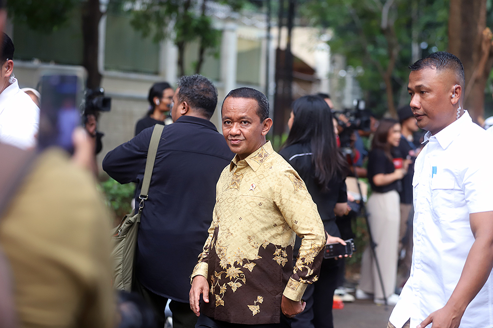 Para tokoh yang digadang menjadi calon Menteri di pemerintahan Prabowo - Gibran. (BeritaNasional/Elvis Sendouw)