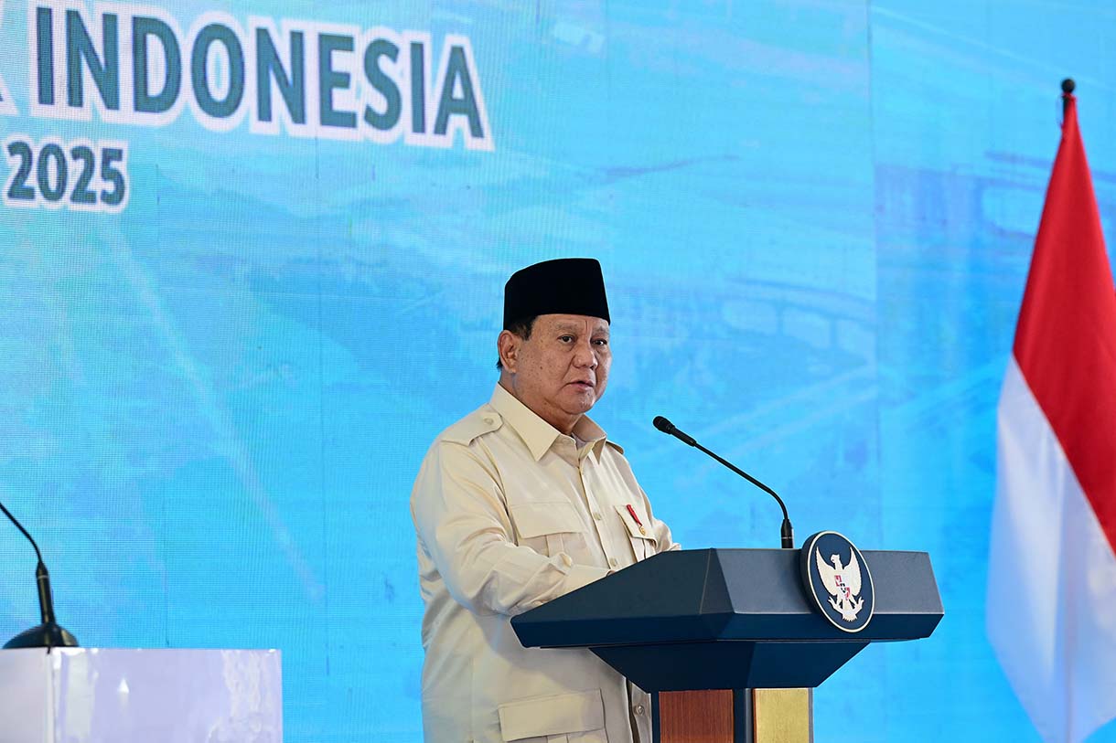 Presiden Prabowo Subianto meresmikan Kawasan Ekonomi Khusus (KEK) Industropolis Batang di Kabupaten Batang, Provinsi Jawa Tengah, Kamis (20/3/2025).  (Foto: Muchlis Jr - Biro Pers Sekretariat Presiden)