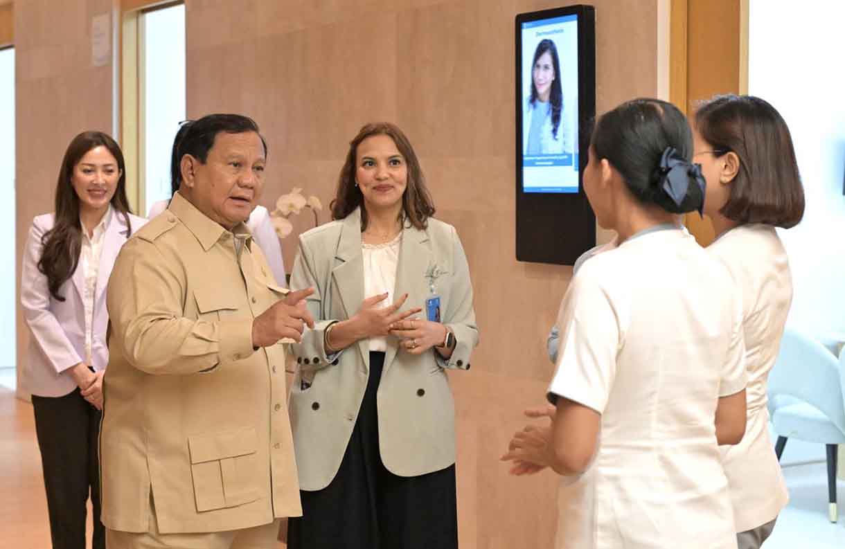 Presiden Prabowo Resmikan NSWAC di Bali Presiden Prabowo Resmikan NSWAC di Bali Presiden Prabowo Subianto meresmikan Ngoerah Sun Wellness and Aesthetic Center (NSWAC), Rumah Sakit Umum Pusat (RSUP) Prof. dr. I.G.N.G Ngoerah, Kota Denpasar, Bali,Rabu (25/6/2025).(Biro Pers)