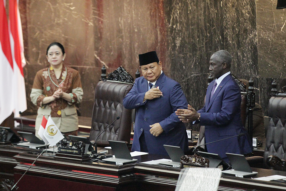 Presiden Prabowo Subianto Buka Konferensi Ke-19 PUIC Presiden RI Prabowo Subianto membuka Konferensi Ke-19 PUIC. (BeritaNasional/Elvis Sendouw)