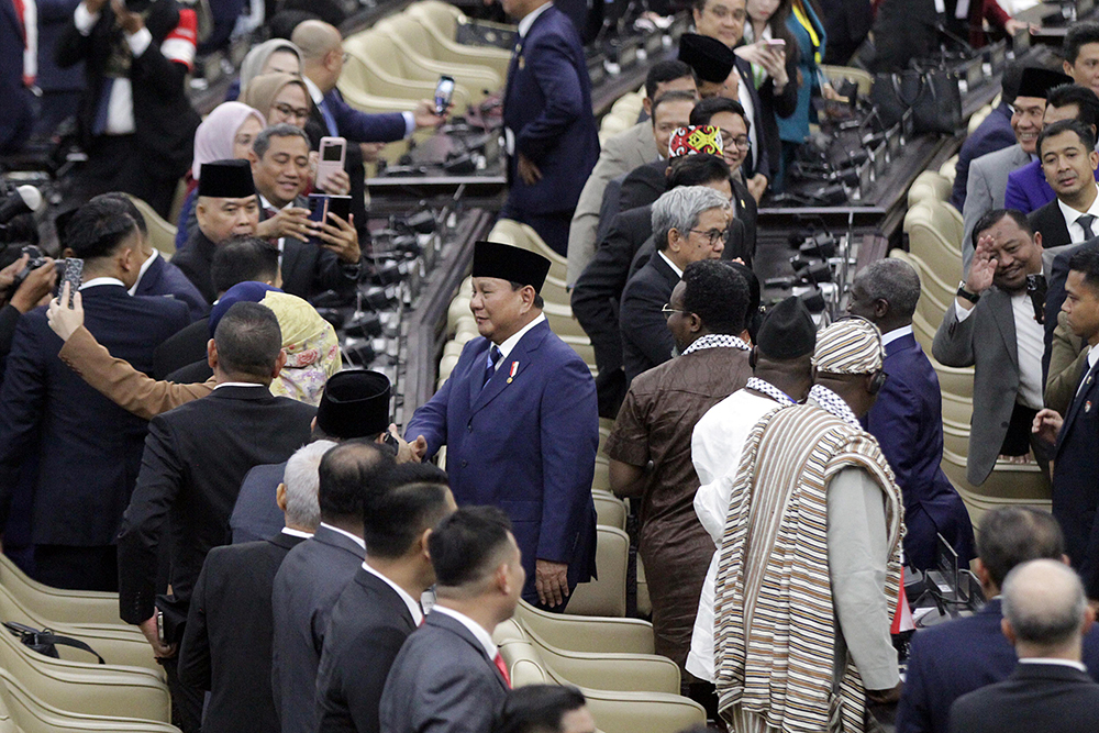 Presiden Prabowo Subianto Buka Konferensi Ke-19 PUIC Presiden RI Prabowo Subianto membuka Konferensi Ke-19 PUIC. (BeritaNasional/Elvis Sendouw)