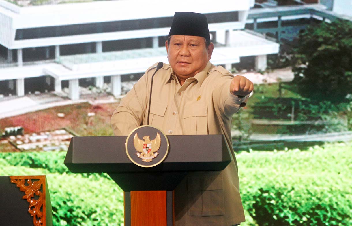 Presiden Prabowo Subianto. (Beritanasional/Oke Atmaja)