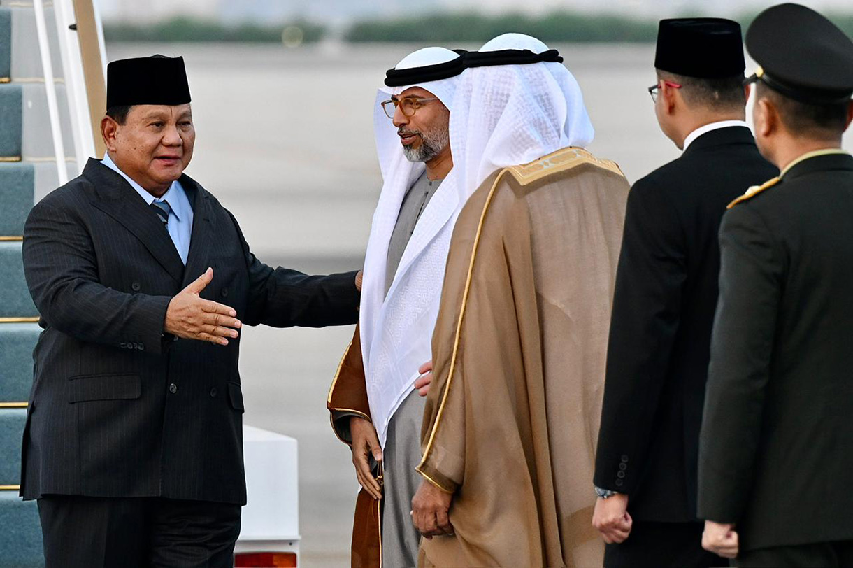 Presiden Republik Indonesia Prabowo Subianto melanjutkan rangkaian kunjungan kerjanya ke Persatuan Emirat Arab (PEA) pada Rabu,(26/2/2026). (Biropers)