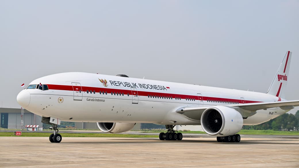 Presiden Republik Indonesia Prabowo Subianto tiba di Tanah Air pada Sabtu, (30/3/2026), usai menyelesaikan rangkaian kunjungan resmi kenegaraan di Paris, Republik Prancis. (BeritaNasional/Elvis/HO Biro Pers Istana/Cahyo)