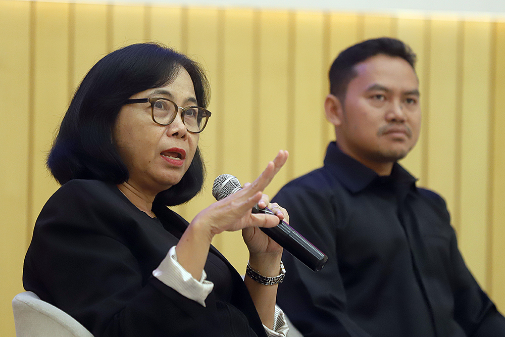 Koordinatoriat Wartawan Parlemen (KWP) dan Universitas Paramadina menjalin kerja sama program beasiswa pendidikan bagi wartawan yang bertugas di lingkungan Parlemen atau MPR, DPR dan DPD RI. (BeritaNasional/Elvis Sendouw)