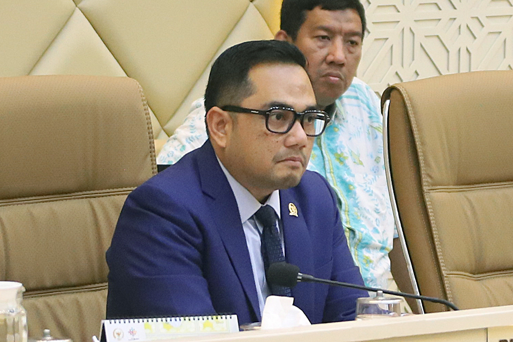 Rapat kerja Komisi II bersama Kemendagri bahas Dana Otonomi Khusus DOB 4 dan anggaran infrastruktur Papua. (BeritaNasional/Elvis Sendouw)