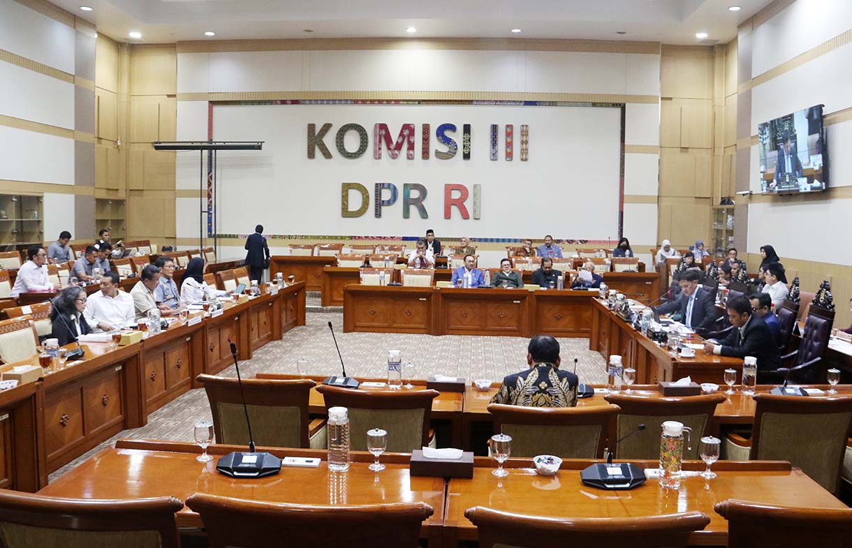 Ruang rapat Komisi III DPR RI (Beritanasional.com/Oke Atmaja)