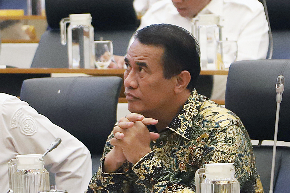 Raker Komisi IV dengan Menteri Pertanian Bahas Isu Pertanian Rapat kerja Komisi IV bersama Kementerian Pertanian. (BeritaNasional/Elvis Sendouw)