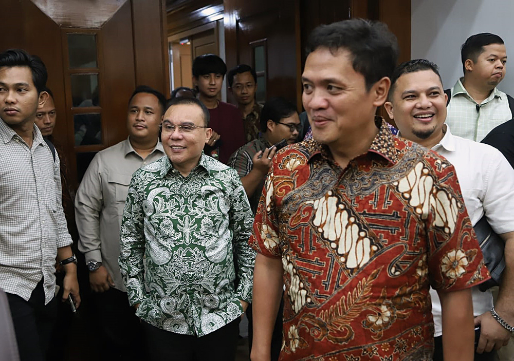 Komisi VI DPR gelar Rapat Kerja Tingkat I dengan Kementerian BUMN RI, Menteri Hukum RI, Kementerian Keuangan RI, dan Kementerian Sekretaris Negara RI terkait pembahasan RUU BUMN. (BeritaNasional/Elvis Sendouw)