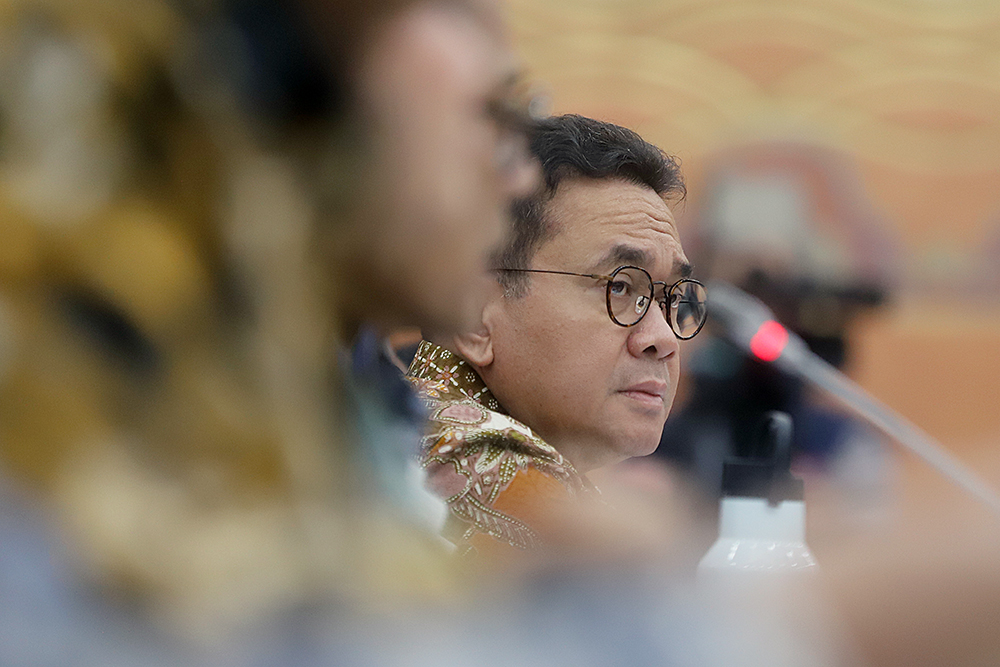 Menteri Perdagangan Budi Santoso  (BeritaNasional/Elvis Sendouw)