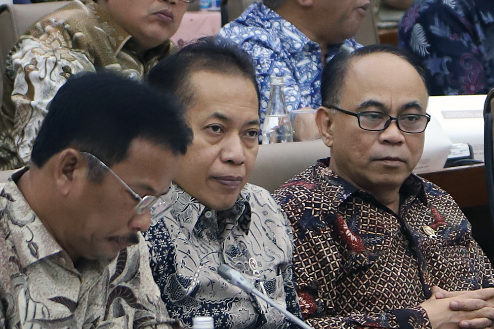 Rapat kerja Komisi VI bersama Menteri Koperasi. (BeritaNasional/Elvis Sendouw)