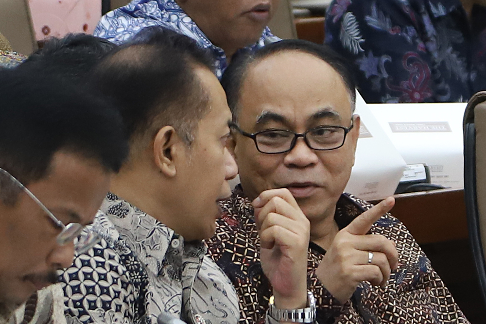 Rapat kerja Komisi VI bersama Menteri Koperasi. (BeritaNasional/Elvis Sendouw)