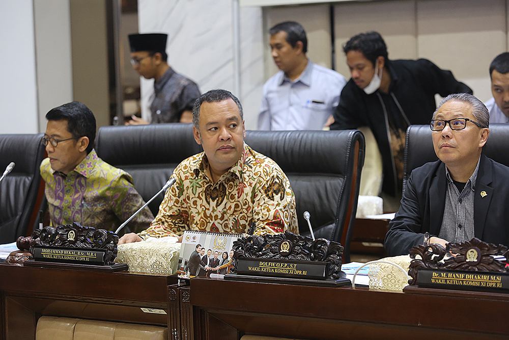 Rapat kerja Komisi XI dengan Menteri Perencanaan Pembangunan Nasional (PPN)/Kepala Bappenas. (BeritaNasional/Elvis Sendouw)