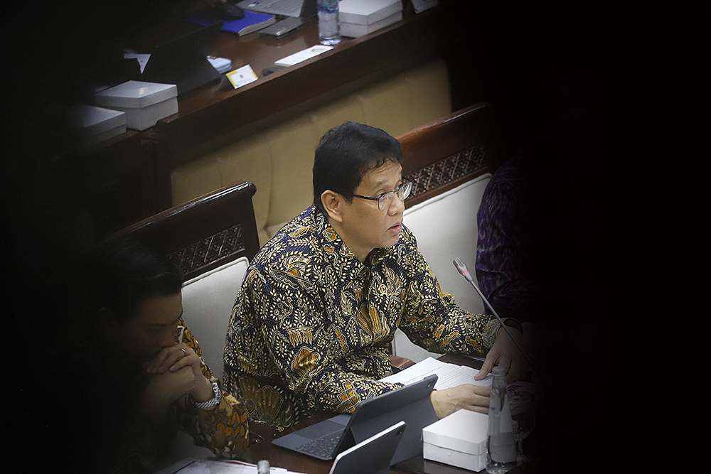 Menkeu Purbaya akan sering ke pelabuhan, pastikan Bea Cukai tak main-main lagi. (BeritaNasional/Elvis Sendouw)
