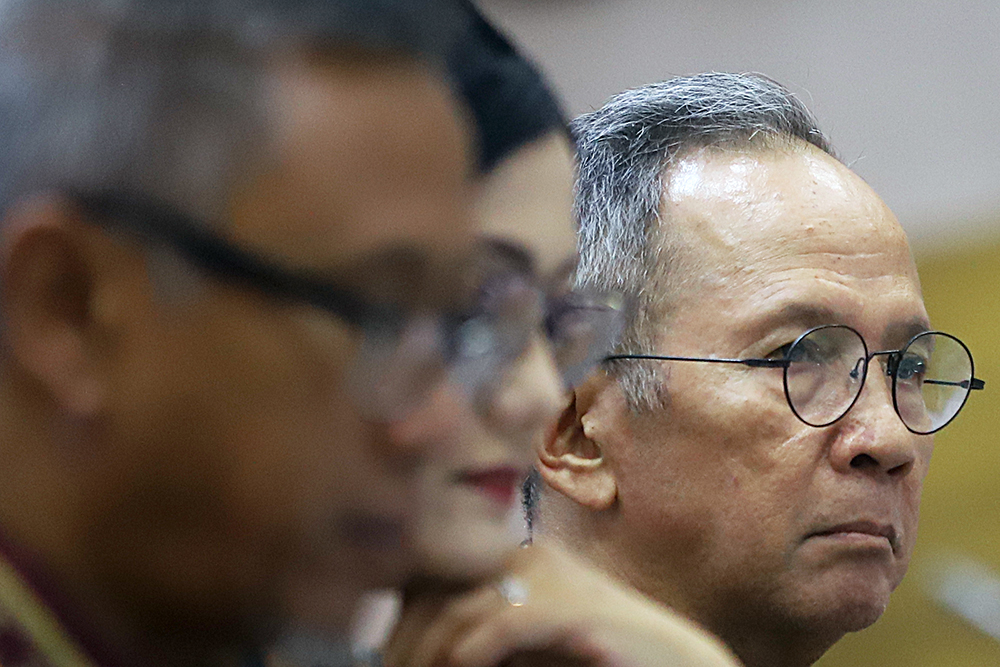 Ketua Dewan Komisioner Otoritas Jasa Keuangan (OJK) Mahendra Siregar. (BeritaNasional/Elvis Sendouw)