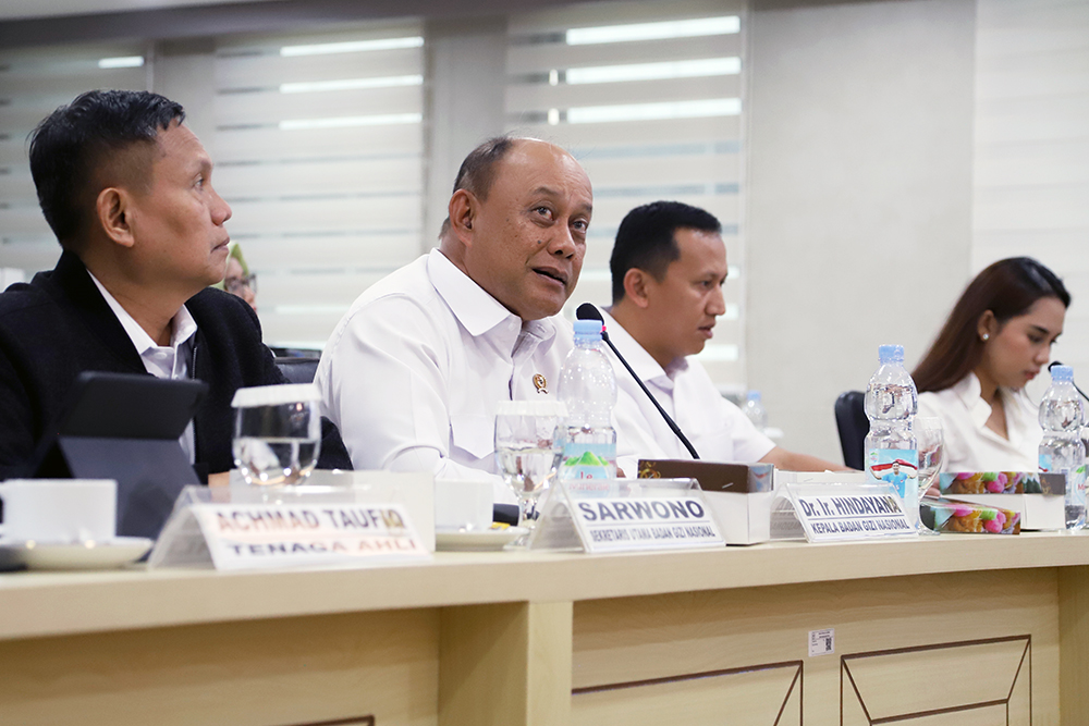 Rapat kerja Komite III DPD bersama Kepala Badan Gizi Nasional. (BeritaNasional/Elvis Sendouw)