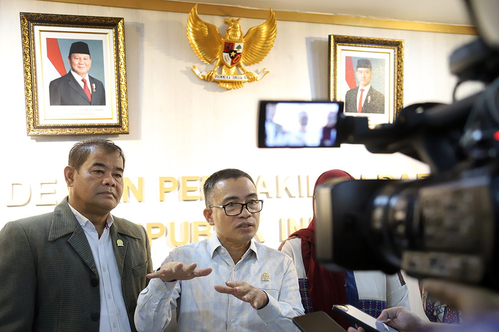 Badan Urusan Legislasi Daerah (BULD) DPD rapat bahas membahas hasil Pemantauan Dan Evaluasi Rancangan Peraturan Daerah Dan Peraturan Daerah. (BeritaNasional/Elvis Sendouw)