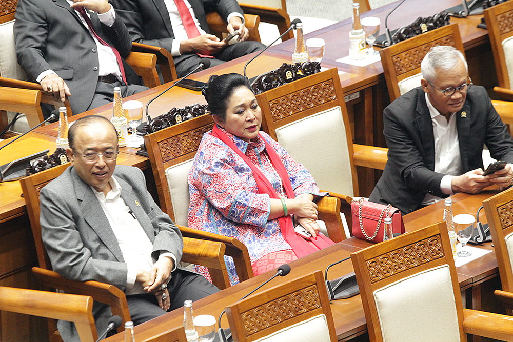 Rapat Paripurna DPR Masa Persidangan I Tahun Sidang 2025-2026 . (BeritaNasional/Elvis Sendouw)