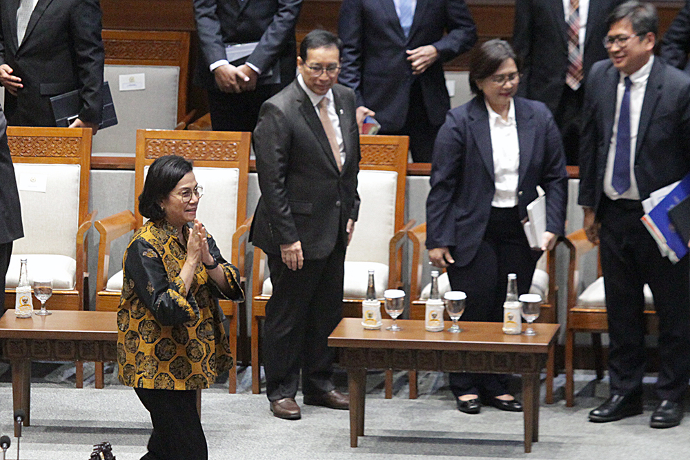 Rapat Paripurna DPR Masa Persidangan I Tahun Sidang 2025-2026 . (BeritaNasional/Elvis Sendouw)