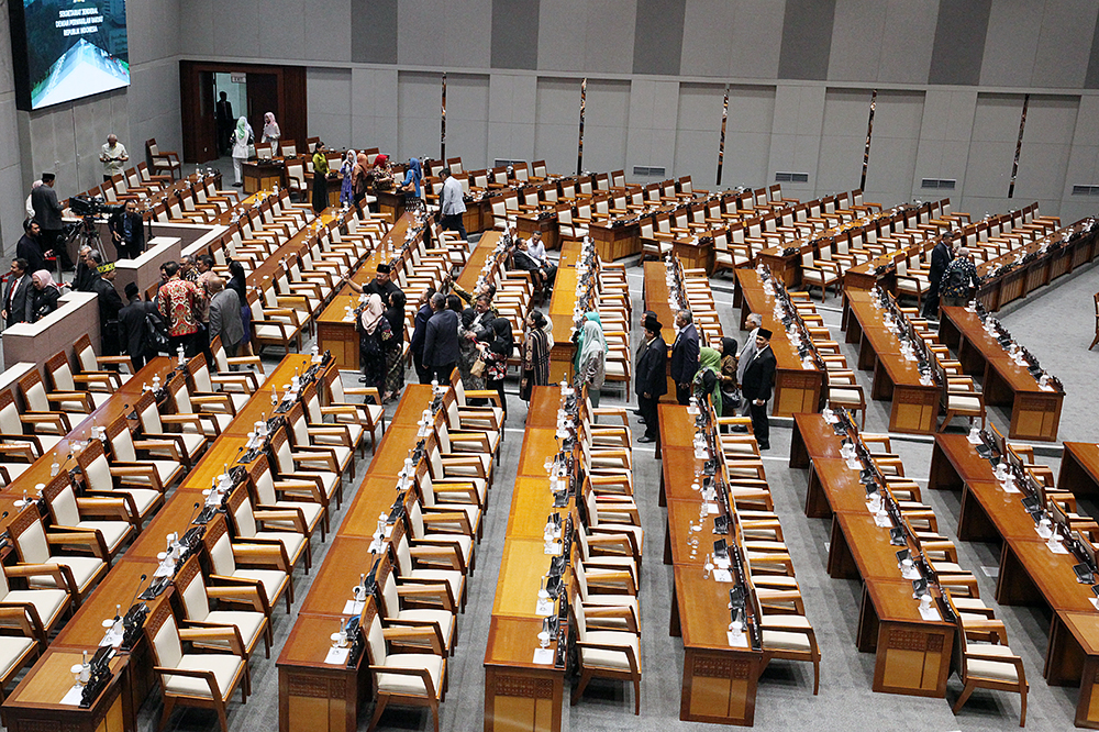 rapat paripurna ke-22 Masa Persidangan V Tahun Sidang 2023-2024