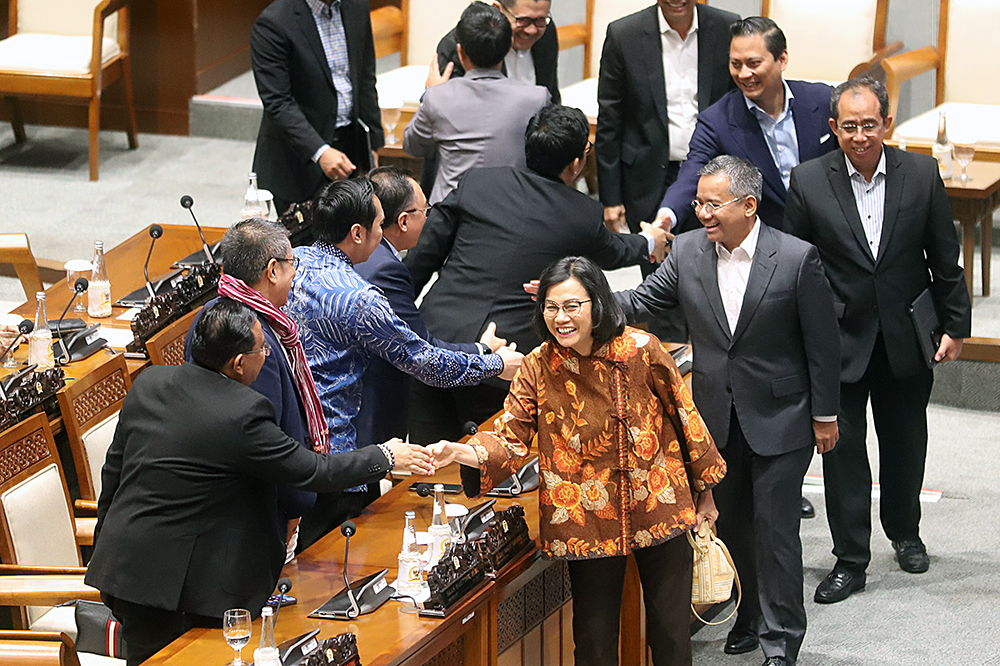 Rapat Paripurna ke-5 Masa Persidangan I Tahun Sidang 2024-2025 di Gedung Nusantara II, kompleks Parlemen, Senayan, Jakarta. (BeritaNasional/Elvis Sendouw)