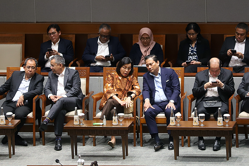 Rapat Paripurna ke-5 Masa Persidangan I Tahun Sidang 2024-2025 di Gedung Nusantara II, kompleks Parlemen, Senayan, Jakarta. (BeritaNasional/Elvis Sendouw)