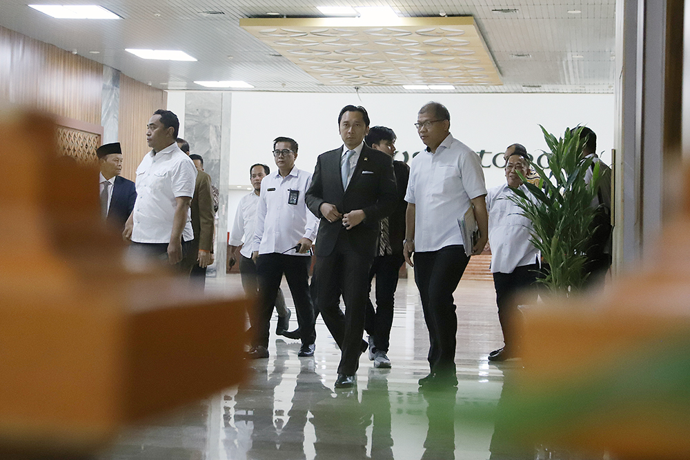 Rapim MPR Persiapan Agenda Penting Bulan Agustus 2025 Rapat Pimpinan MPR sejumlah agenda penting pada Bulan Agustus 2025. (BeritaNasional/Elvis Sendouw)