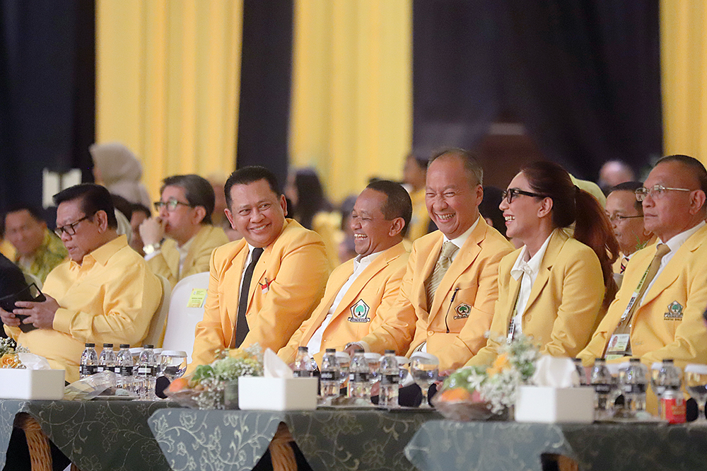 Partai Golkar gelar Rapimnas dan Munas di JCC, Senayan, Jakarta. (BeritaNasional/Elvis Sendouw)