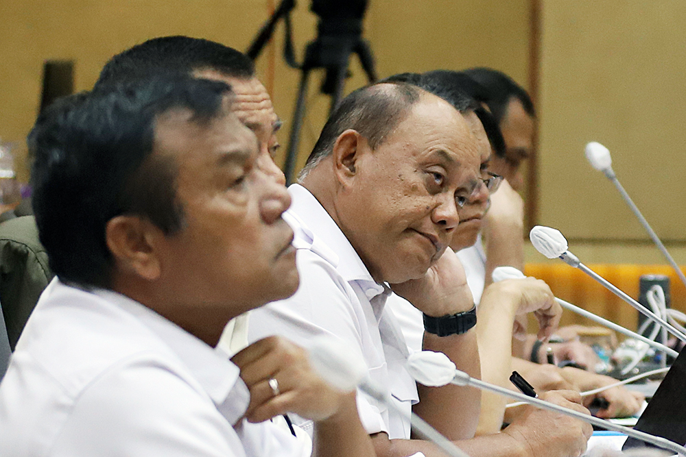 RDP Badan Gizi Nasional dengan Komisi IX DPR Rapat dengar pendapat komisi IX dengan Badan Gizi Nasional. (BeritaNasional/Elvis Sendouw)
