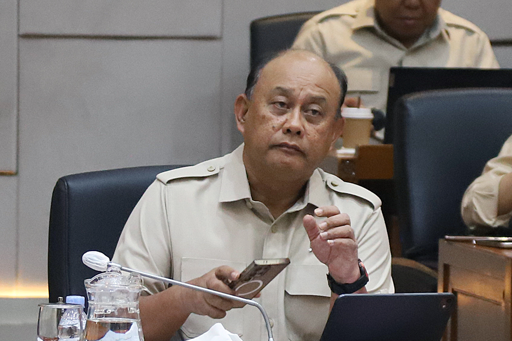 Rapat Dengar Pendapat Komisi IX bersama BGN. (BeritaNasional/Elvis Sendouw)