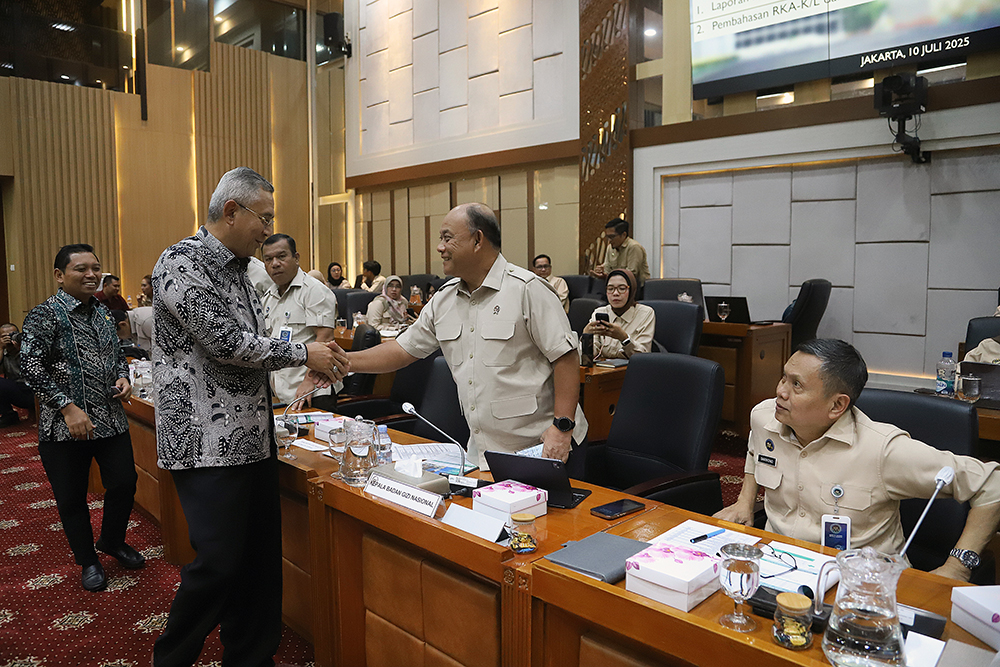 Rapat Dengar Pendapat Komisi IX bersama BGN. (BeritaNasional/Elvis Sendouw)