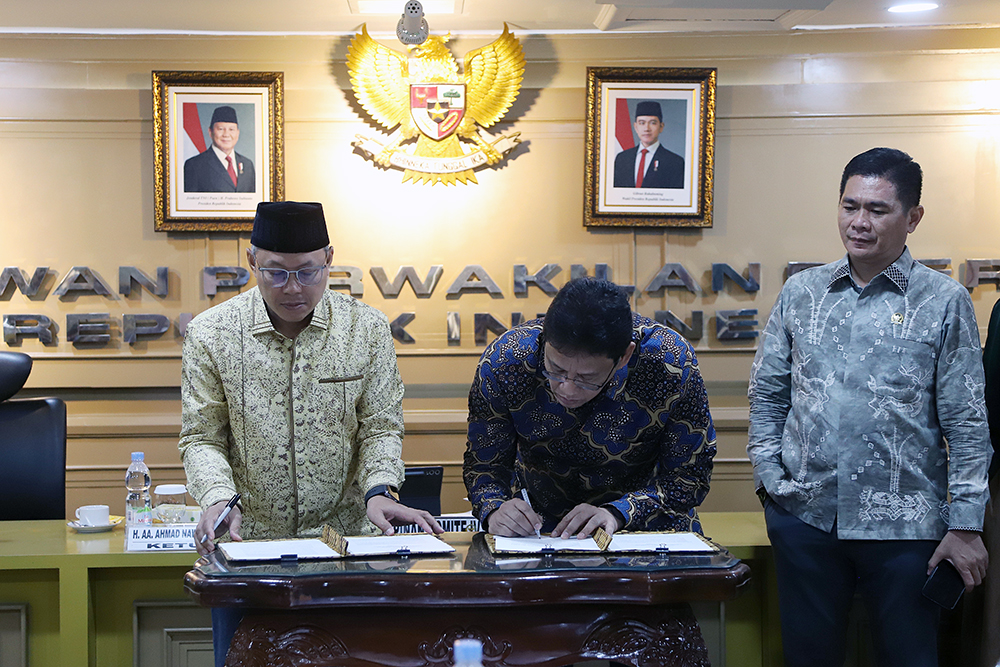 Rapat Dengar Pendapat Komite IV DPD RI bersama Lembaga Penjamin Simpanan (LPS). (BeritaNasional/Elvis Sendouw)