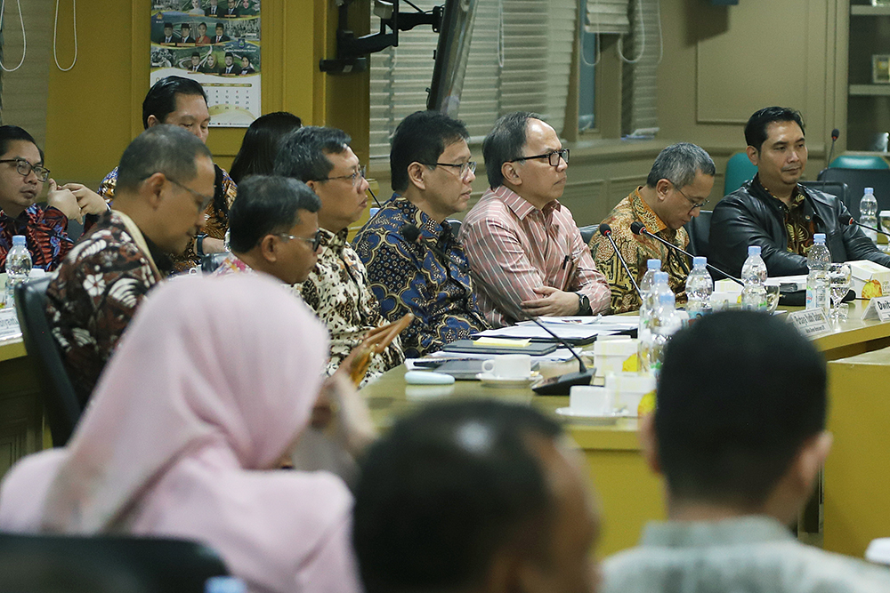 Rapat Dengar Pendapat Komite IV DPD RI bersama Lembaga Penjamin Simpanan (LPS). (BeritaNasional/Elvis Sendouw)