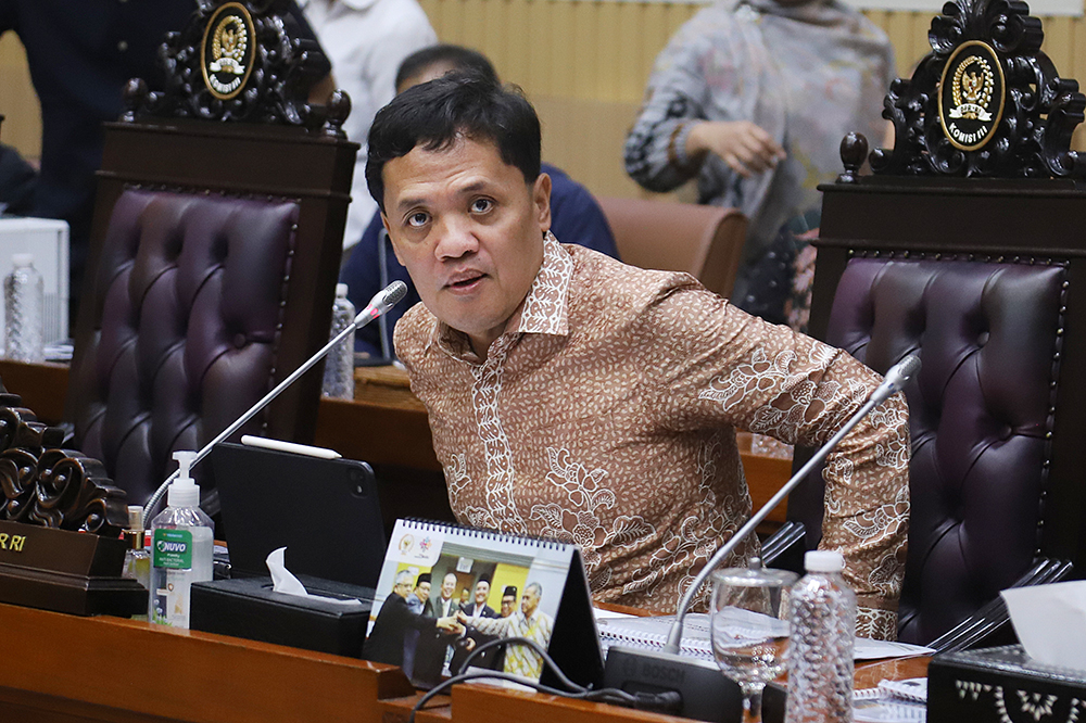 RDPU Komisi III Bahas Kasus Asusila Mantan Kapolres Ngada Rapat dengar pendapat komisi membahas terkait kasus asusila di NTT. (BeritaNasional/Elvis Sendouw)