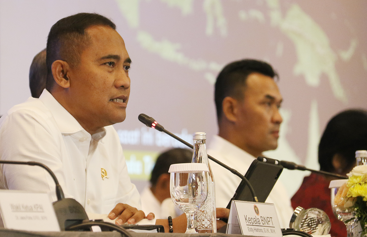 Kepala BNPT Eddy Hartono (Beritanasional.com/Oke Atmaja)