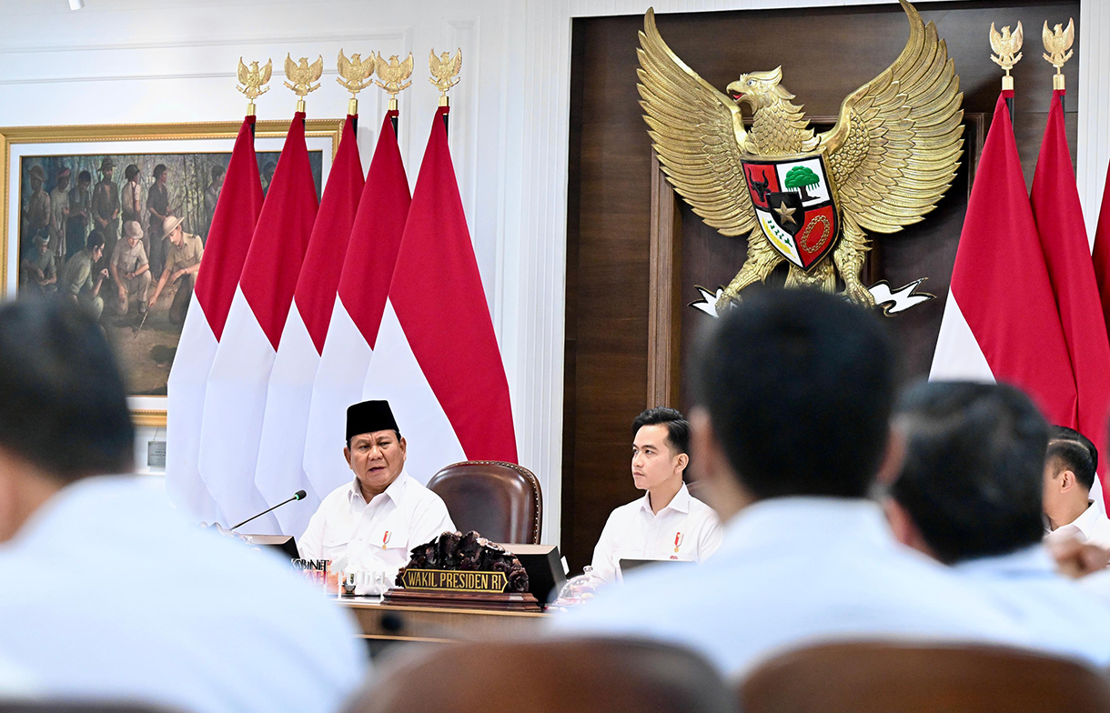 Sidang Kabinet Paripurna Presiden Prabowo Subianto memimpin Sidang Kabinet Paripurna di Kantor Presiden, Istana Kepresidenan, Jakarta, Rabu (6/8/2025). (Beritanasional.com/ Biro Pers)