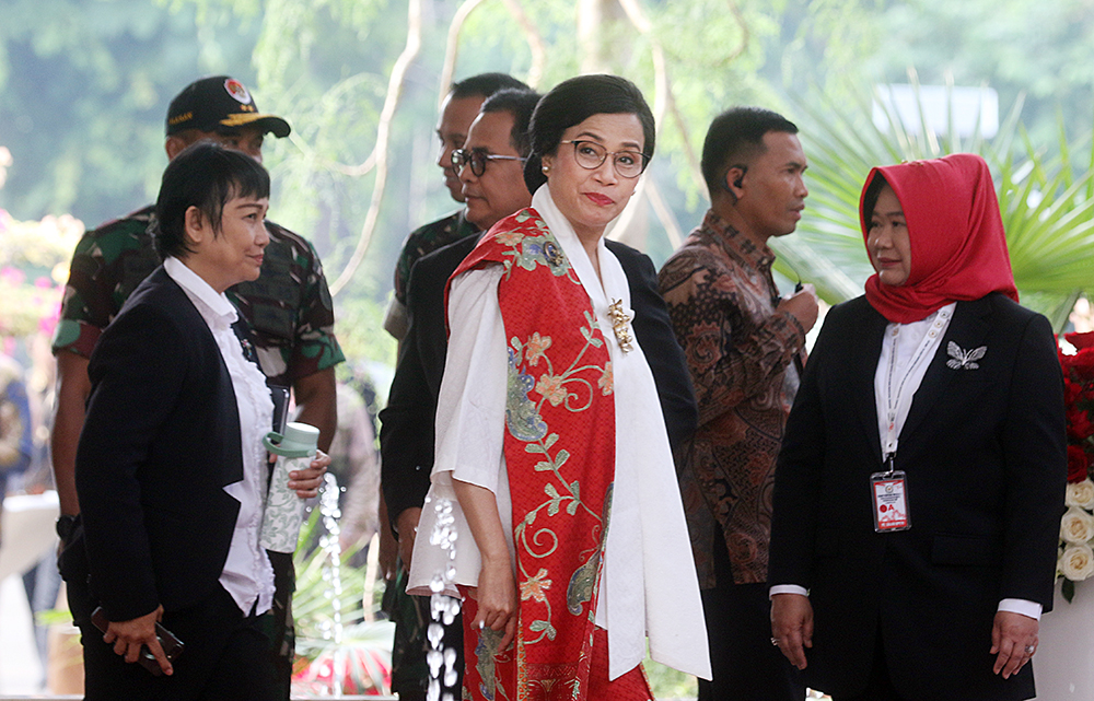 Presiden dan Wakil Presiden bersama para Menteri menghadir Sidang Tahunan MPR  2024. (BeritaNasional/HO Parlemen/Elvis Sendouw)