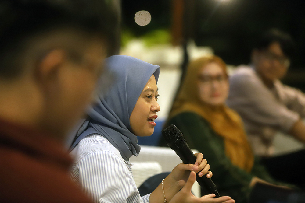 KPU RI gelar diskusi mengusung tema “Sinergi Pilar Demokrasi” di Lombok, Nusa Tenggara Barat. (BeritaNasional/Elvis Sendouw)