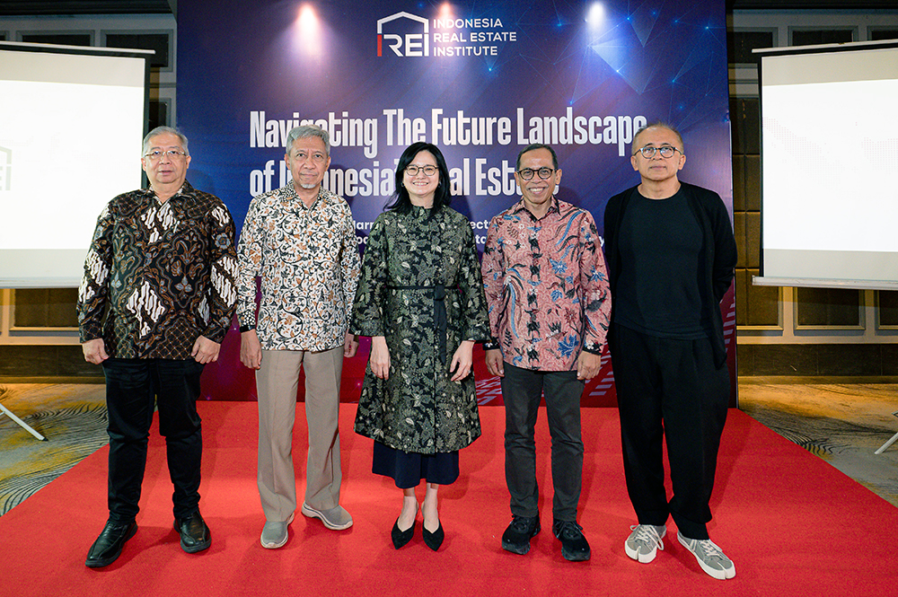 IREI atau Indonesia Real Estate Institute sebagai lembaga edukasi real estate, menggelar acara Talkshow dengan tema “Navigating the Future Landscape of Indonesia’s Real Estate”  di Jakarta, Senin (13/1/2025). (BeritaNasional/Elvis Sendndouw)