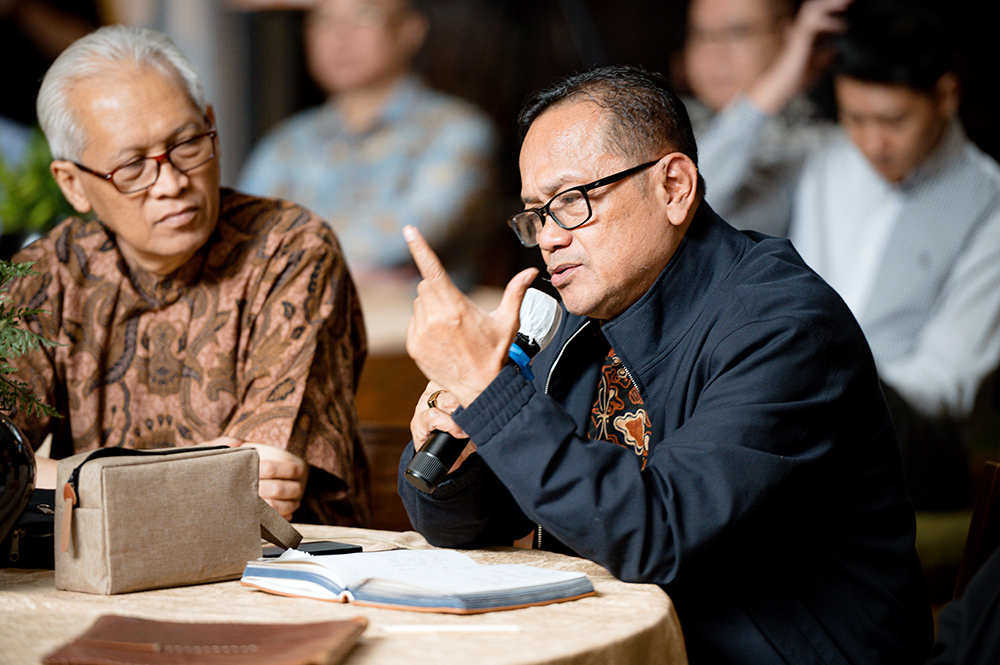 IREI atau Indonesia Real Estate Institute sebagai lembaga edukasi real estate, menggelar acara Talkshow dengan tema “Navigating the Future Landscape of Indonesia’s Real Estate”  di Jakarta, Senin (13/1/2025). (BeritaNasional/Elvis Sendndouw)