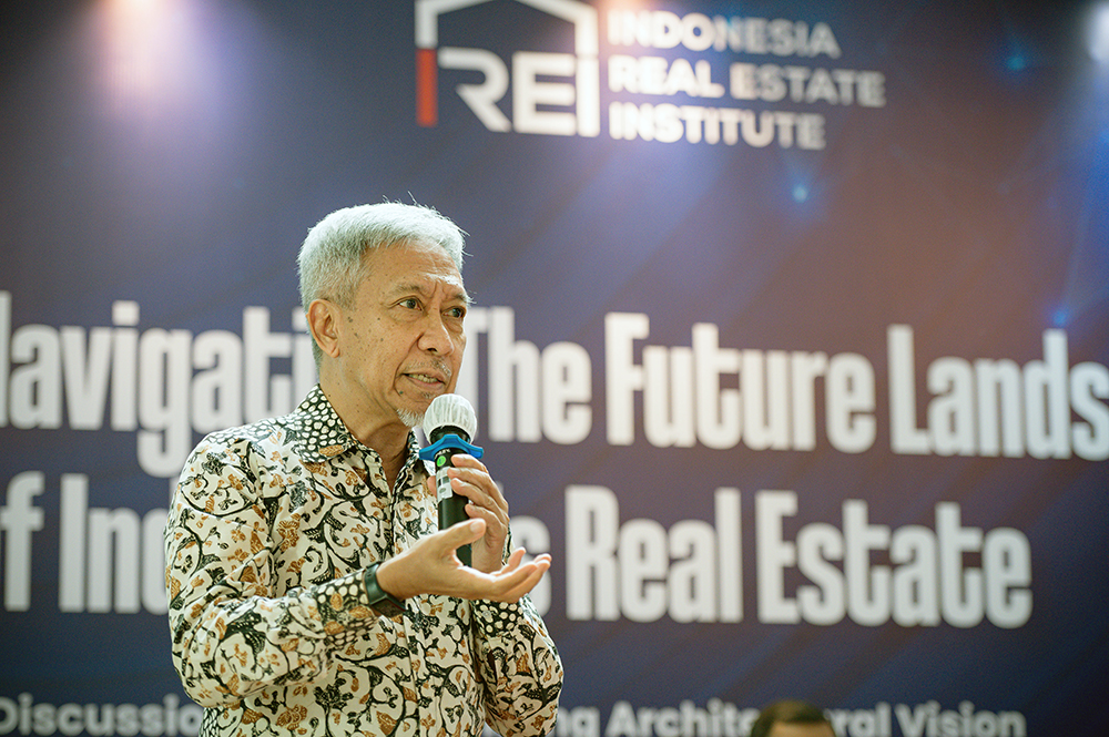 IREI atau Indonesia Real Estate Institute sebagai lembaga edukasi real estate, menggelar acara Talkshow dengan tema “Navigating the Future Landscape of Indonesia’s Real Estate”  di Jakarta, Senin (13/1/2025). (BeritaNasional/Elvis Sendndouw)