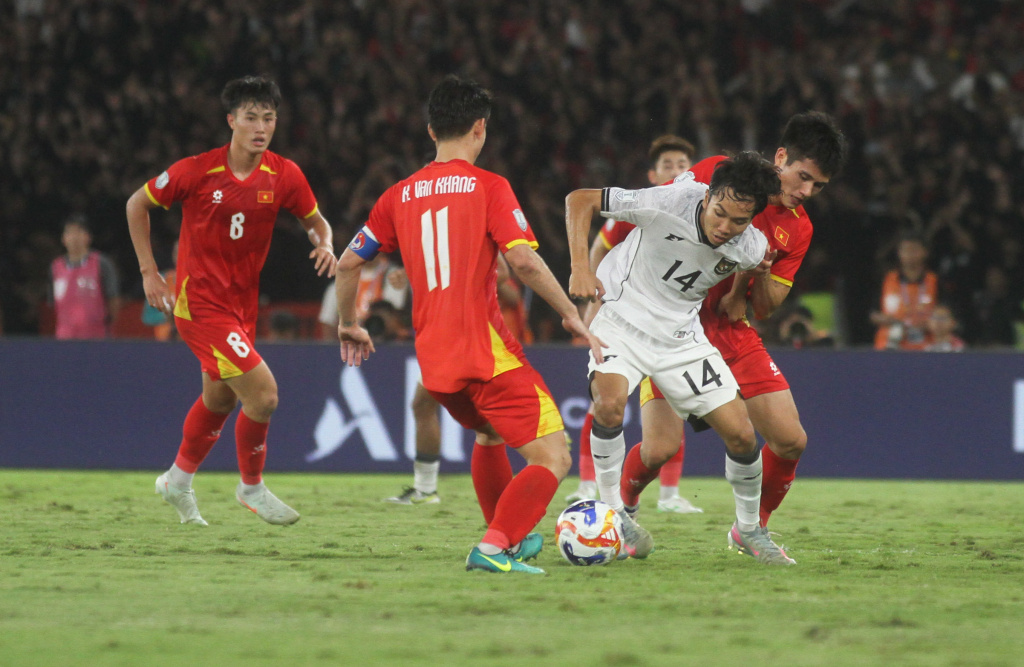 Vietnam vs Indonesia di Final Piala AFF U-23 (Beritanasional.com/Oke Atmaja)