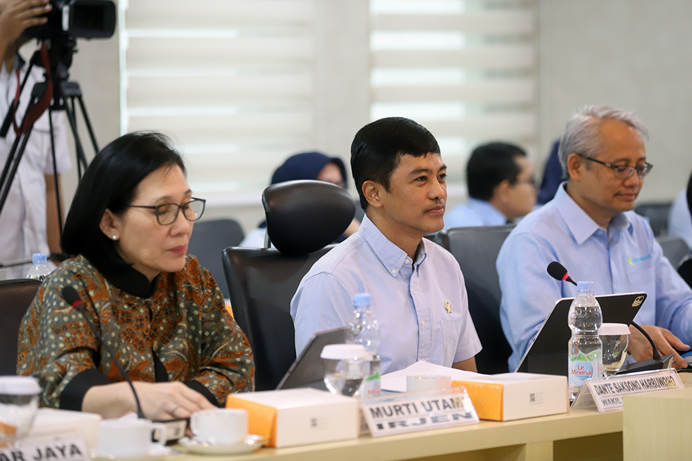 Rapat Dengar Pendapat Komite III DPD RI bersama Wamenkes bahas Kesehatan. (BeritaNasional/Elvis Sendouw)