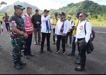 Menteri PU Dody Hanggodo datangi Pulau Banda. (BeritaNasional/KemenPU)